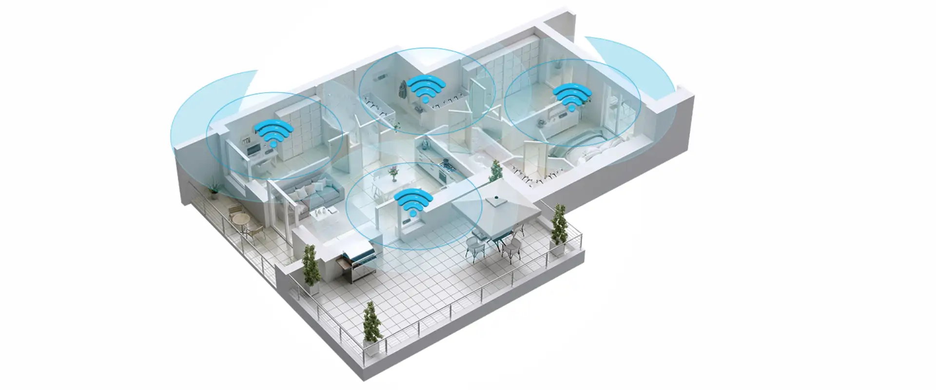 Roteadores Wi-Fi Mesh: A Solução para ter internet em toda a casa. 